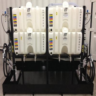 oil-filter-rack-plastic-oil-storage-tanks